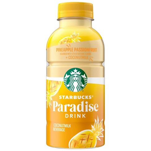 Starbucks Paradise Drink Pineapple Passionfruit + Coconut Milk 14oz image 0