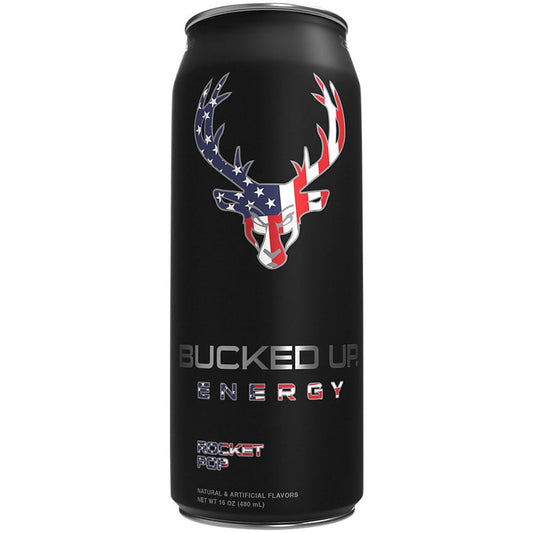 Bucked Up Energy Drink - Rocket Pop 16oz image 0