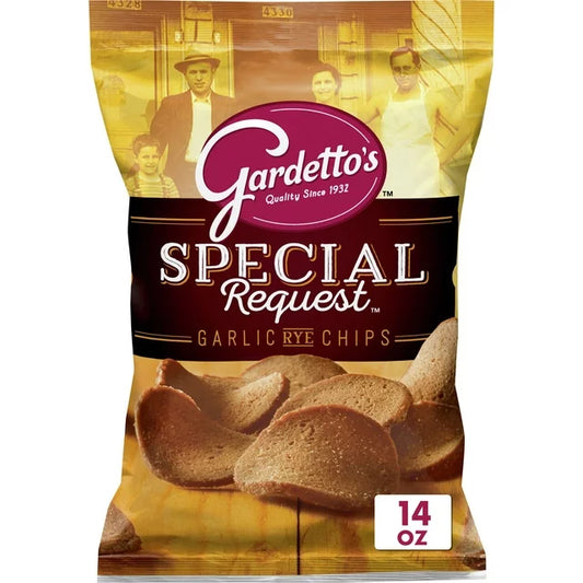 Gardetto's Snack Mix, Roasted Garlic Rye Chips 14 oz image 0