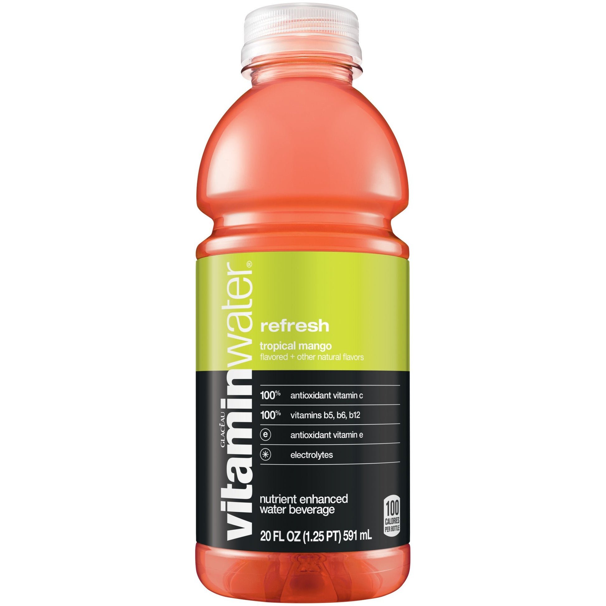 vitaminwater  Refresh Tropical Mango 20oz image 0