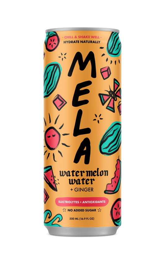 Mela Watermelon Water Ginger 16oz image 0