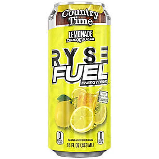 Ryse Fuel Energy Drink - Country Time Lemonade 16oz image 0