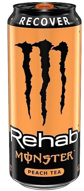 Monster Energy Rehab Peach Tea 16oz image 0