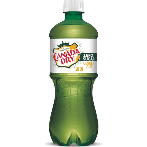 Canada Dry Zero Sugar Ginger Ale 20oz image 0