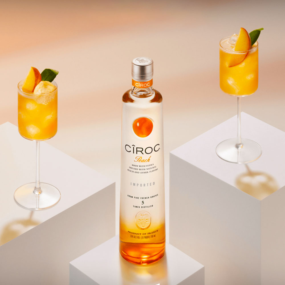 Ciroc Peach Vodka - 750ml