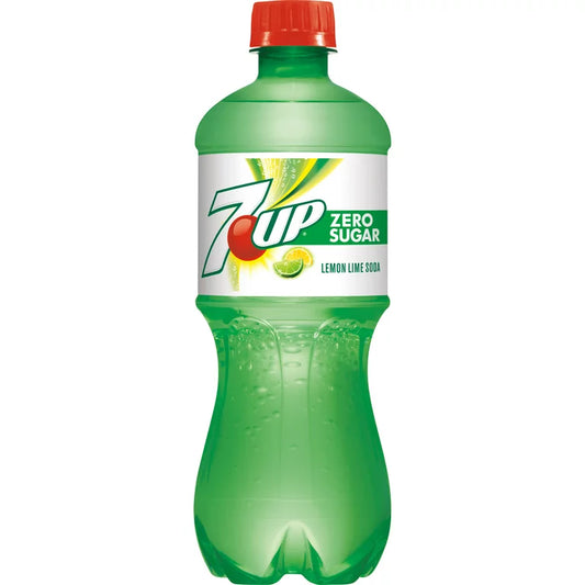 7UP Zero Sugar Lemon Lime 20oz image 0