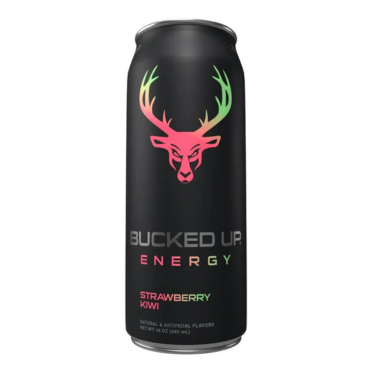 Bucked Up Energy Strawberry Kiwi 16oz image 0