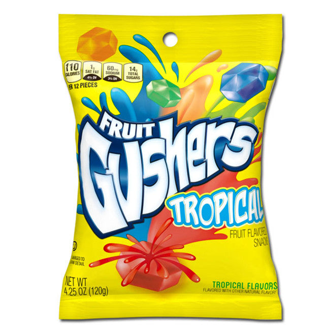 Fruit Gushers Tropical 4.25 oz image 0