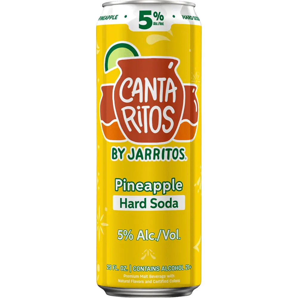 CANTARITOS PINEAPPLE HARD SOD 25 OZ image 0