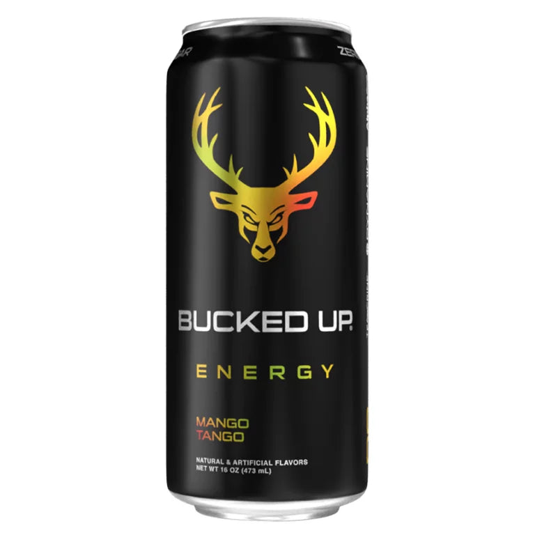 Bucked Up Energy Mango Tango 16oz image 0