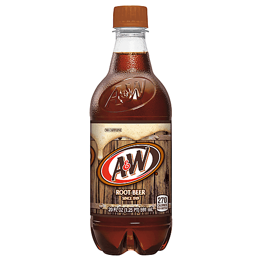 A&W Root Beer 20oz image 0